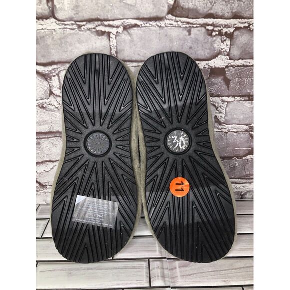 Ugg Olive Green Fluff That Slip On Plush Wool Slippers Men’s Sz 9M US/42 1124111 - Picture 13 of 16